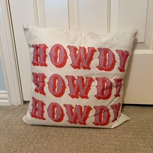 howdy pillow